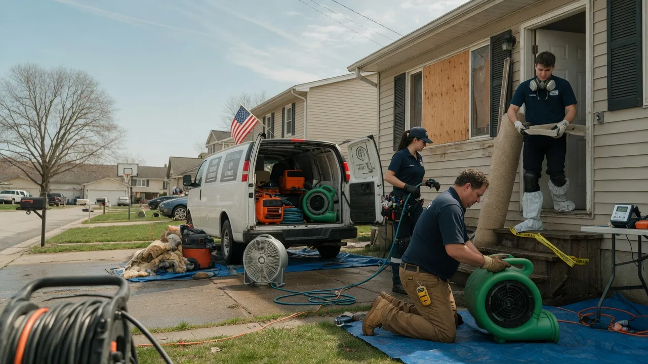 Water Damage Restoration in Sharon, KS near me